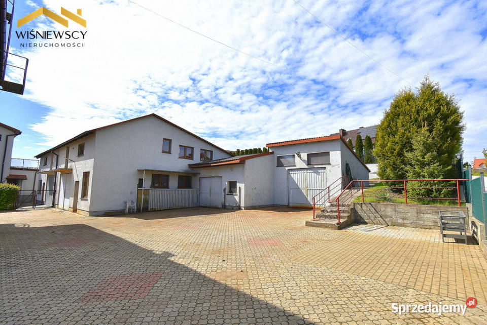 Dom mieszkalny 230m2 hala na dział gosp 343m2 Dobre Miasto