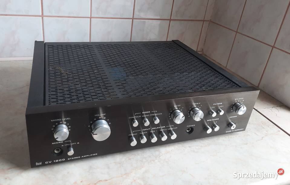 Wzmacniacz Dual CV 1200 1980r Rzadka Wersja śląskie Piasek