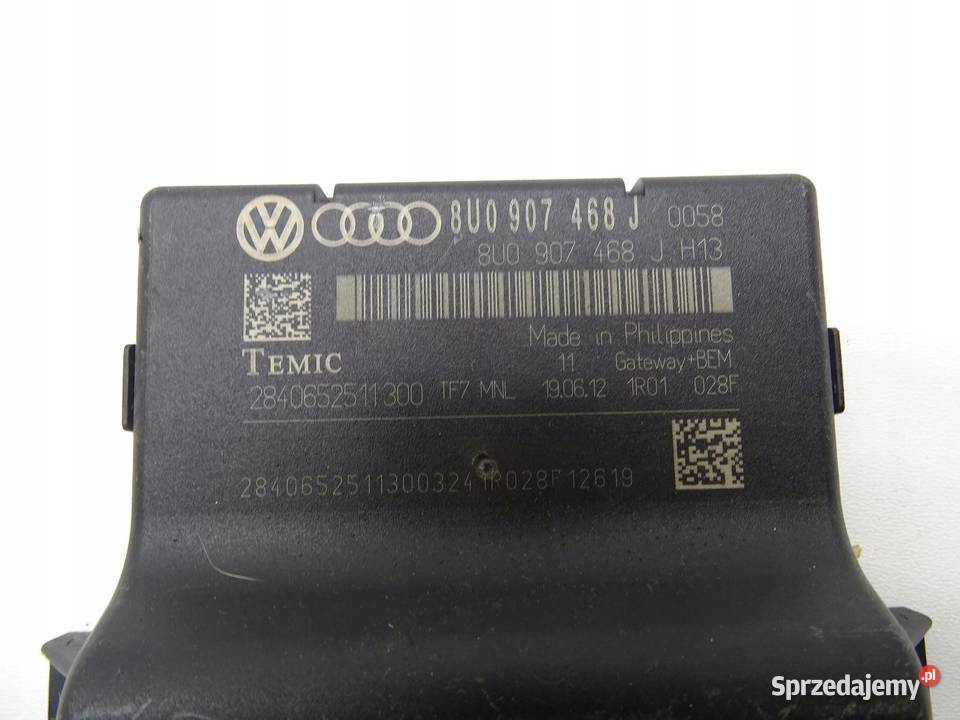 MODUŁ STEROWNIK GATEWAY AUDI Q3 8U LIFT Komputery