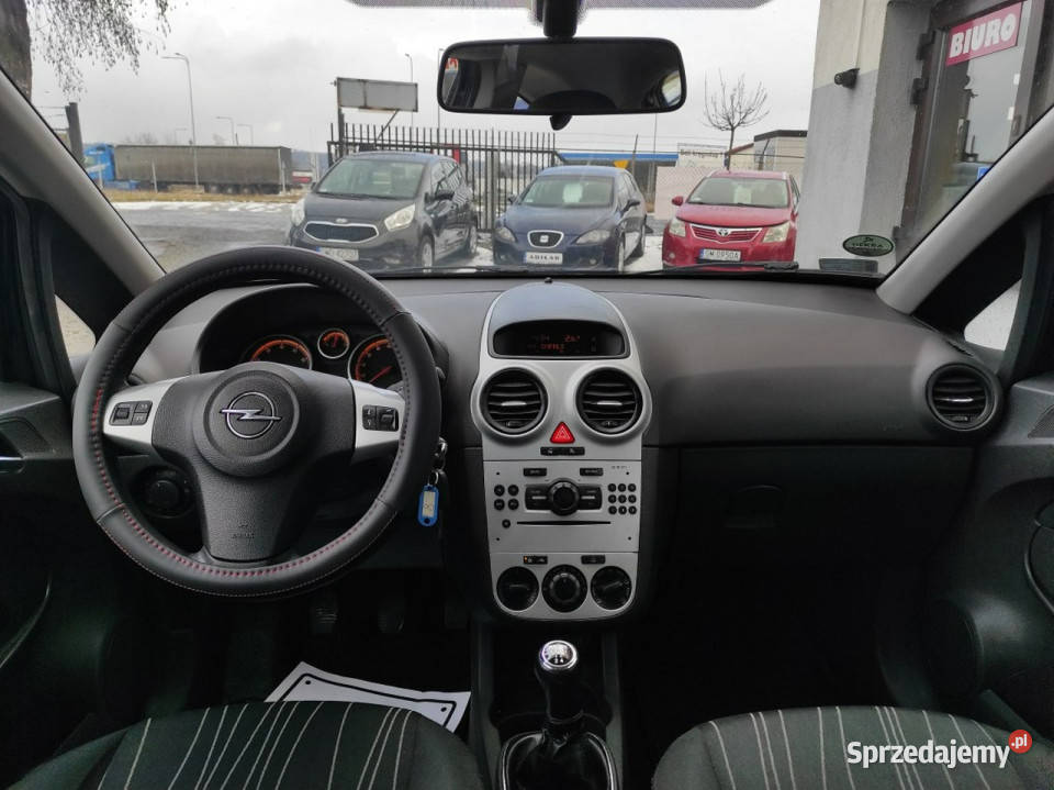 Opel Corsa Klimatyzacja wielofunkcja Isofix alu Rok produkcji 2009 Corsa śląskie Racibórz