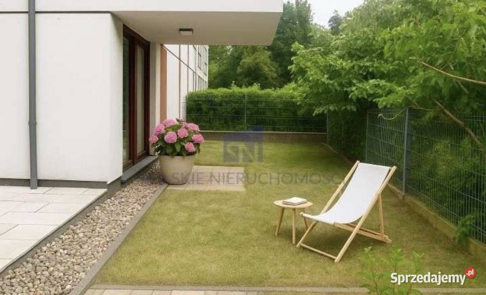 Wyjątkowy apartament z ogrodem w spokojnej własność