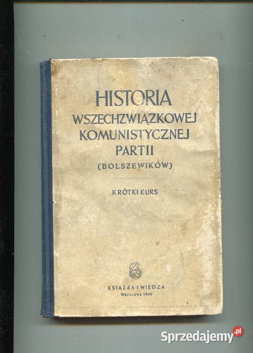 Historia Wszechzwiązkowej Komunistycznej Partii zachodniopomorskie Szczecin sprzedam