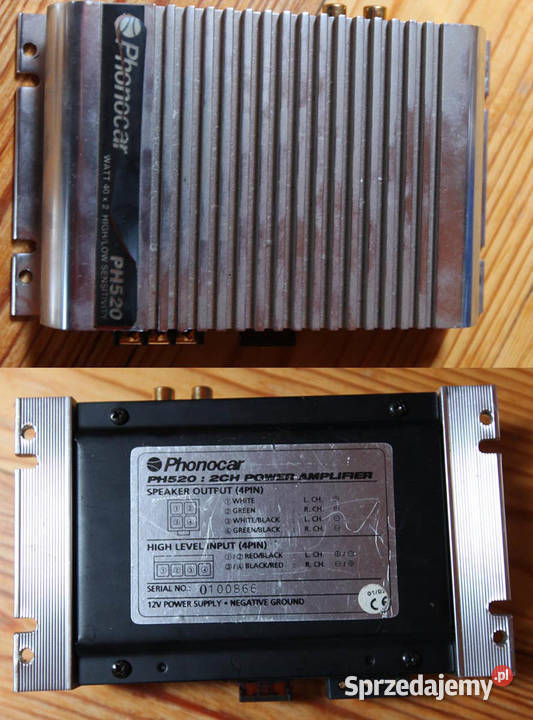 wzmacniacz Phonocar PH520 WATT 40W x 2 Kielce
