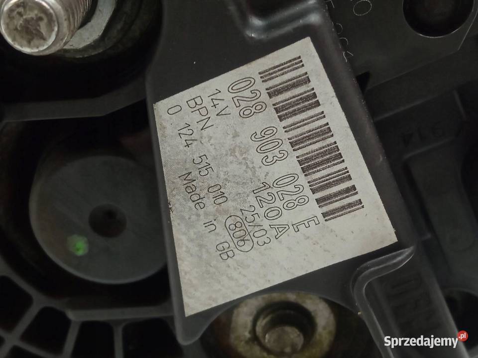 ALTERNATOR 028903028E 19 TDI VW Volkswagen Bora świętokrzyskie