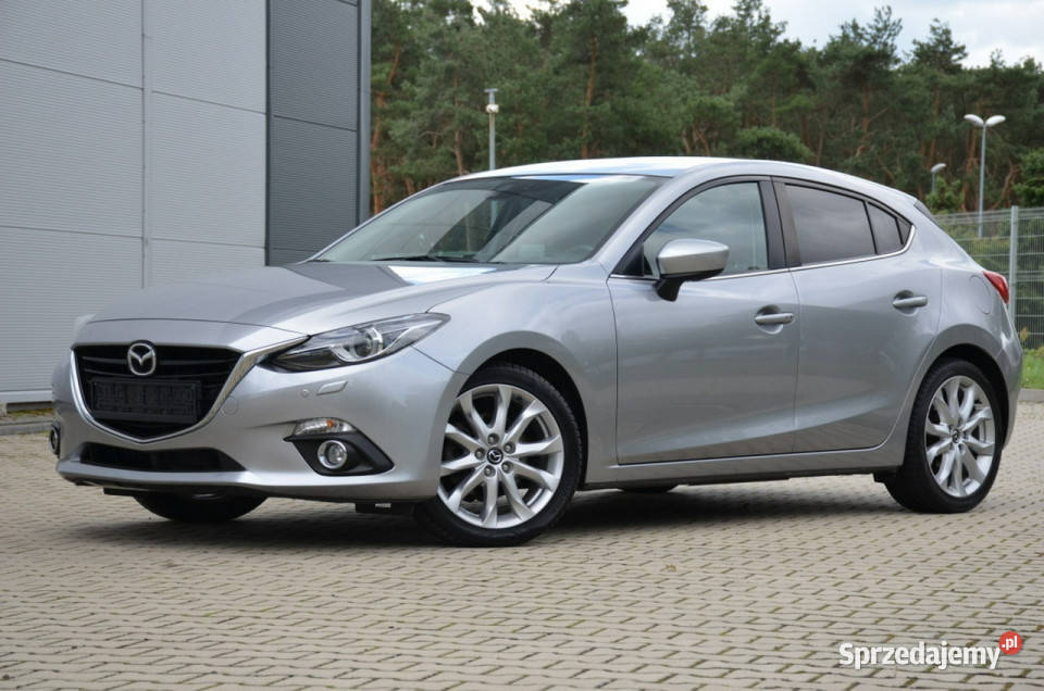 Mazda 3 20i120 GTM Serwis Bose Bixenon Skóra Kutno