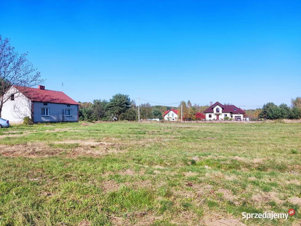 2 działki budowlane 2x 800 m2 Grębiszew Mińsk