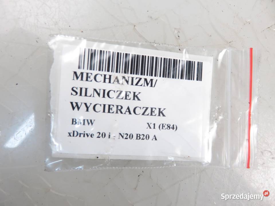 MECHANIZM WYCIERACZEK BMW X1 E84 W14109 2992462 małopolskie