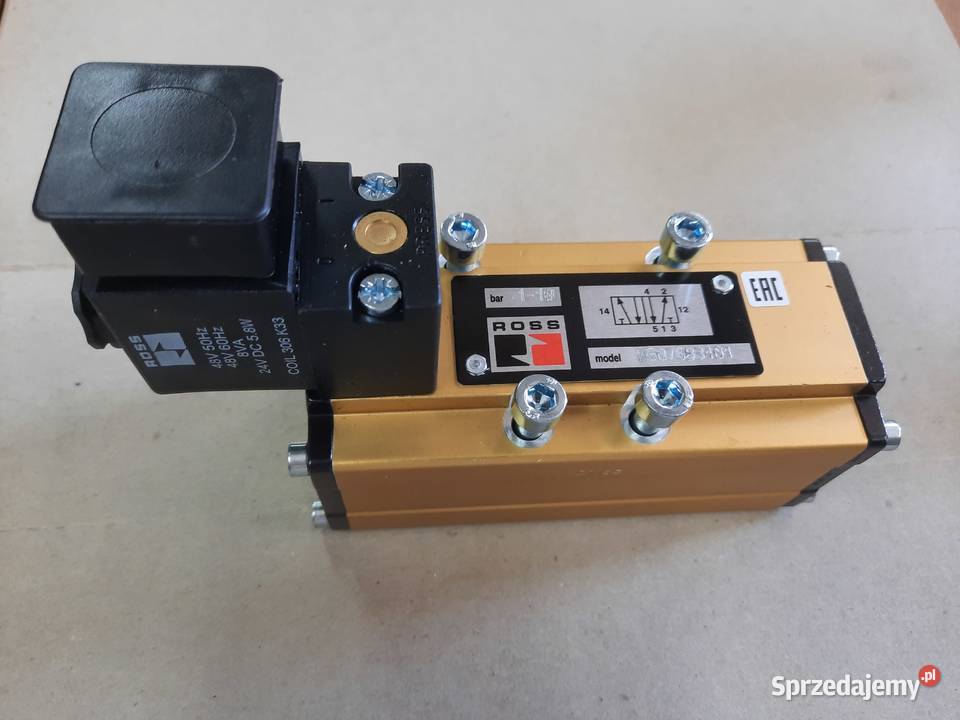 Rozdzielacz pneumatyczny Ross elektrozawór zawór Myślenice sprzedam