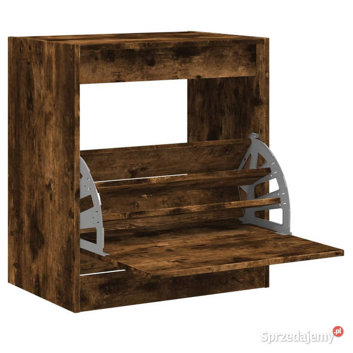 Szafka na buty przydymiony dąb 60x42x69 WM839984 Meble Warszawa