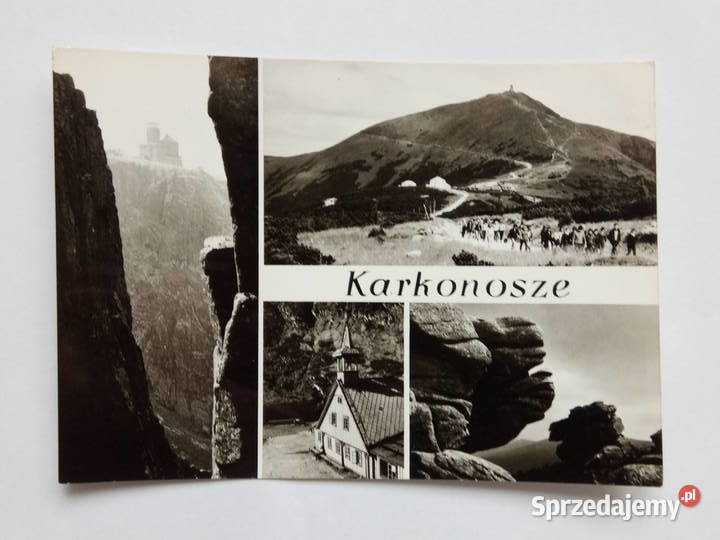 Pocztówka Karkonosze z 1972r NOWA Dąbrowa Górnicza sprzedam