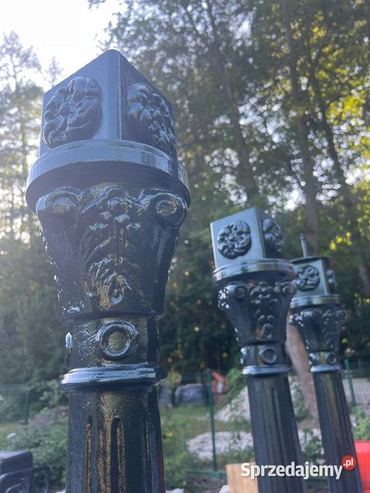 Stare nowe podstawy do lamp parkowych lampa Długopole Dolne