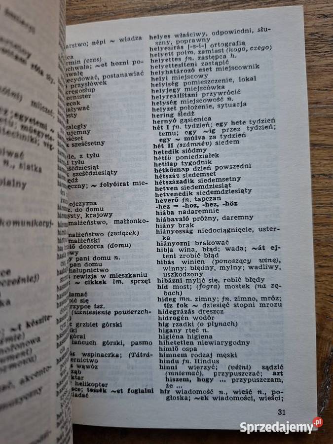 Słownik minimum węgierskopolski polskowegierski