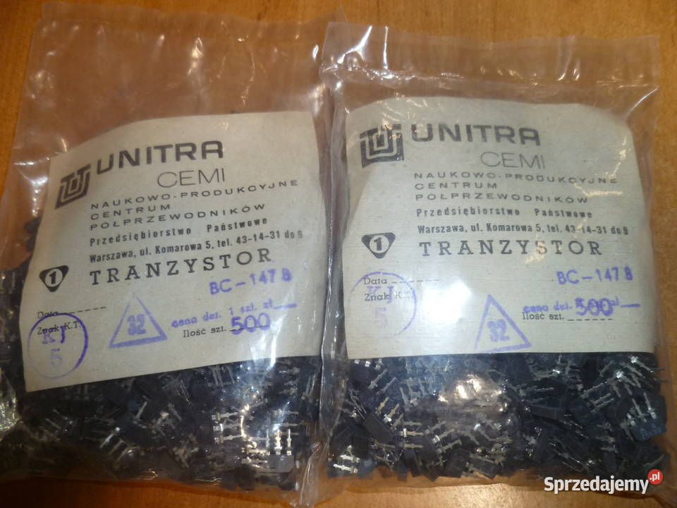 Tranzystor BC147B CEMI 500sztuk Kraków