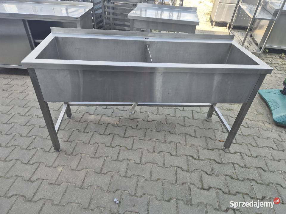 Zlew Basen 2 Komorowy Duże komory 1606085 Ostrów Wielkopolski