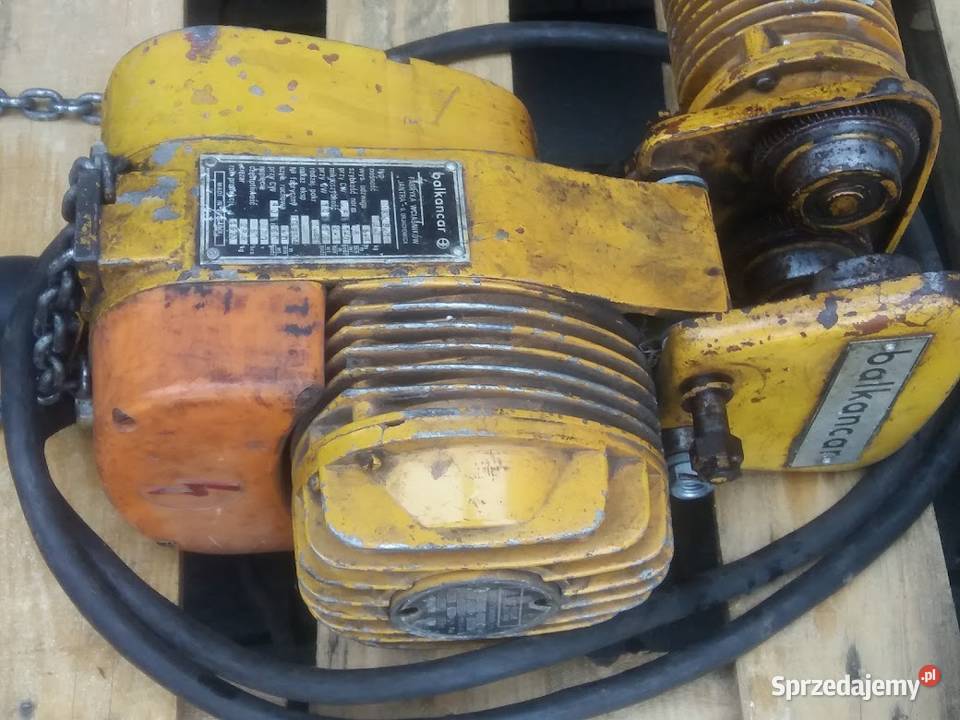 Wciągarka łańcuchowa elektryczna 250 Balkancar