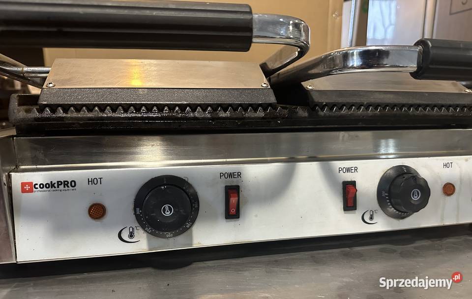 Grill kontaktowy gastronomiczny 3600W cookPRO Gastronomia Słupia Kapitulna