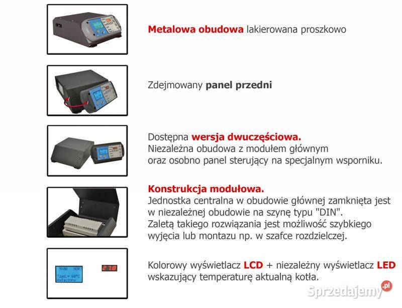 Sterownik do Pieca z podajnikiem na 4 Pompy 6 Szpetal Górny