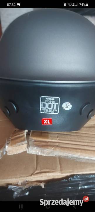 Kask motocyklowy z odpinaną szczęką Malbork