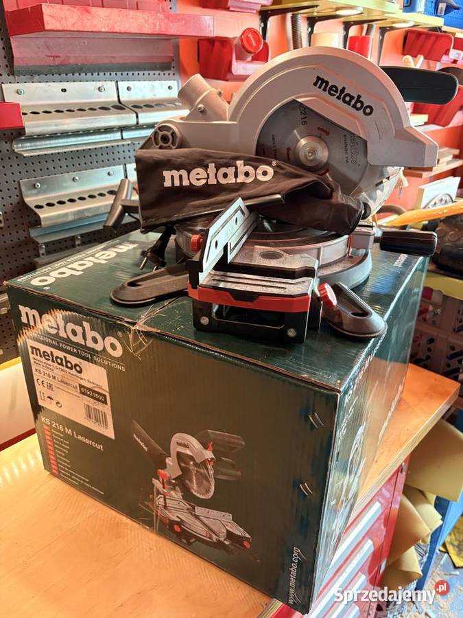 Piła ukośnica Metabo 216 M Lasercut stan Box Warszawa sprzedam