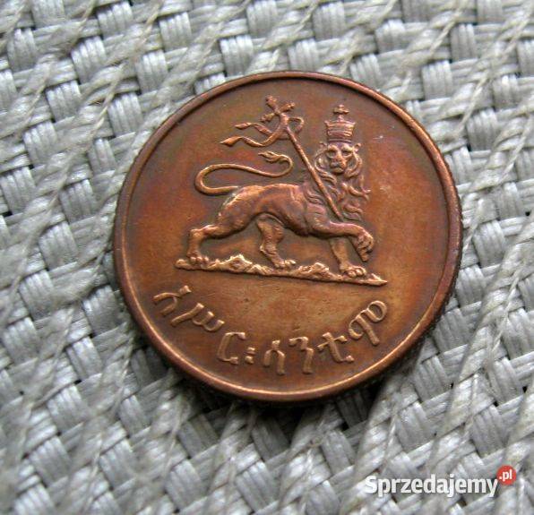 Etiopia 10 Centymów 1944r Kalisz