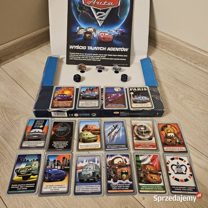 Gra planszowa Disney AUTA sprzedam