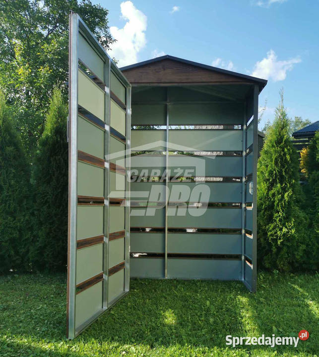 Wiata śmietnikowa dwuspad 13x05m Schowek Bełchatów sprzedam