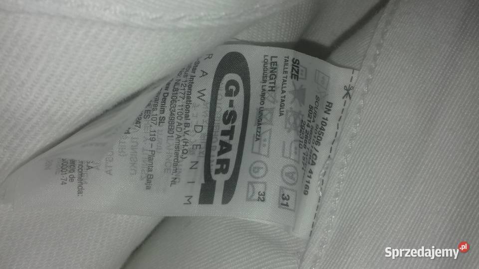 Spodnie GSTAR GS5677901 raw denim Zebrzydowa