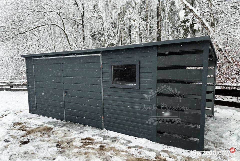 Domek Ogrodowy Schowek Blaszany 5x3 1x3 okno Domki narzędziowe Białystok