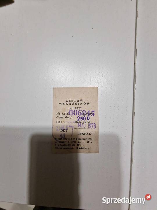 Licznik wskaźniki Fiat 125p Cieszyn