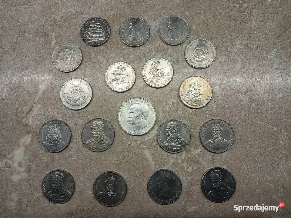 Monety PRL 20 50 500 50000 kujawsko-pomorskie