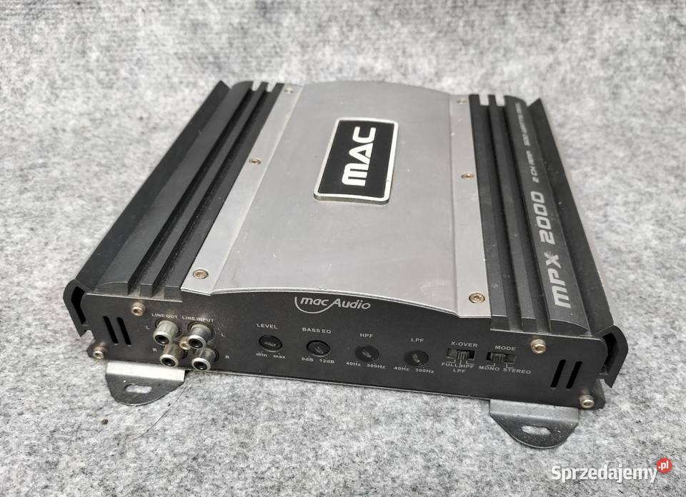 MAC AUDIO MPX 2000 wzmacniacz 500 Watts