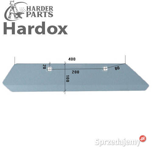 Lemiesz 300hektarów HARDOX 405101P części do Suwałki sprzedam