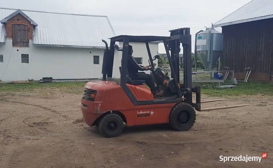 WÓZEK WIDŁOWY DIESEL BALKANCAR REKORD DV1792 Częstochowa sprzedam