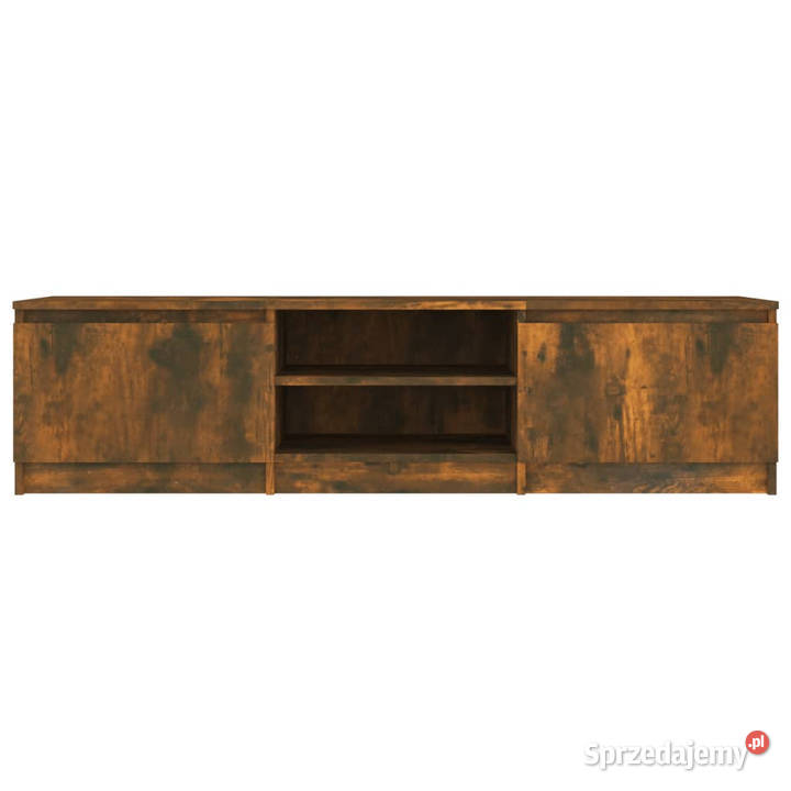 Szafka pod TV przydymiony dąb 140x40x355 mazowieckie Warszawa