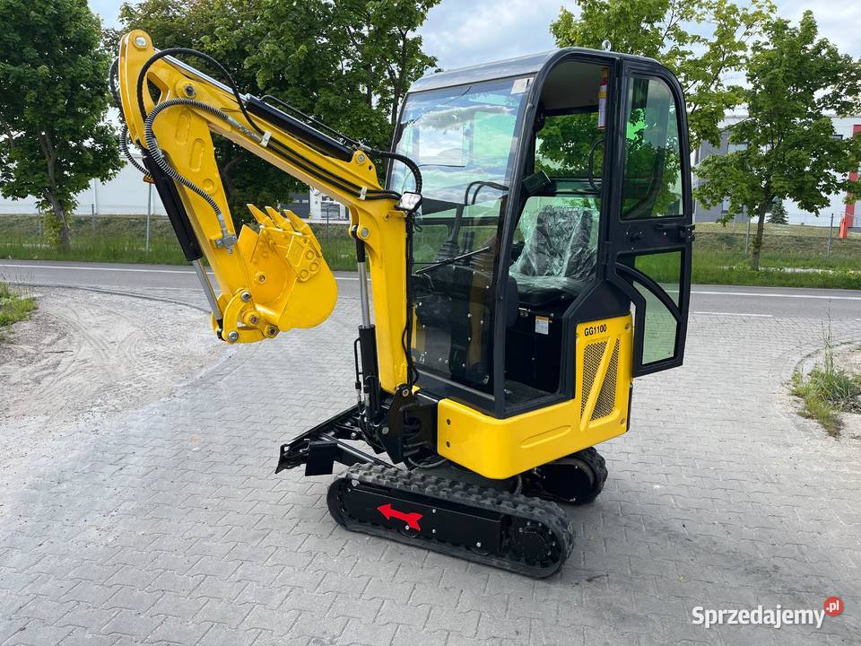 Koparka Mini z kabiną GG1100C Gunter Grossmann