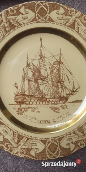 Patera ze statkiem Gustaw III
SVENSK SJFART Gdańsk