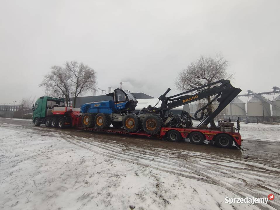 Niskopodwoziowy transport maszyn rolniczych Warszawa
