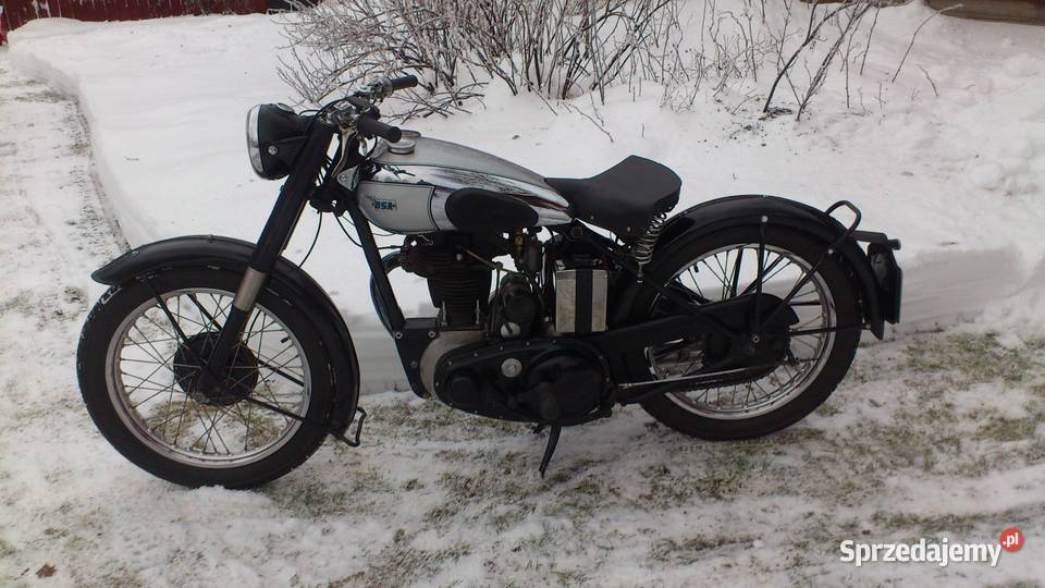 BSA B33 500 1947r Rzeszów