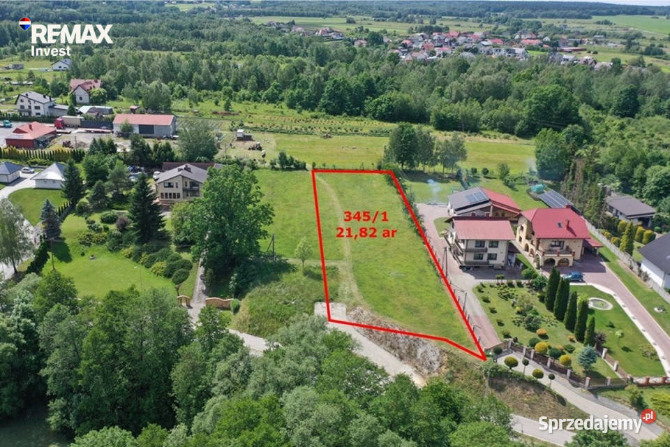 Działka budowlana 2182 a Łagów Rakowska 54zł/m2 sprzedam