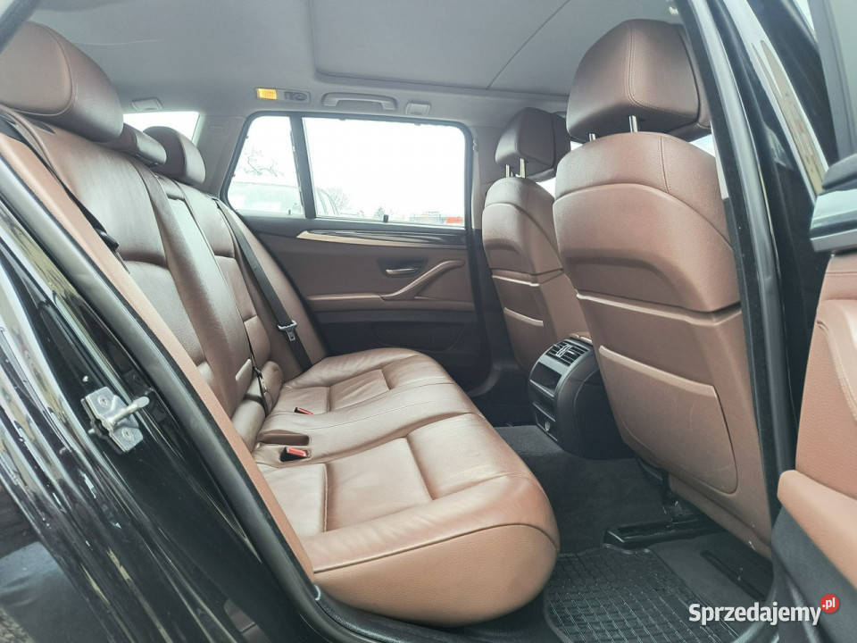BMW 525 Brązowe Skóry Nawigacja Czujniki szyberdach