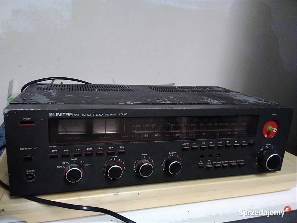 88108 MHz IDEAŁ AMPLITUNER UNITRA ZRK AT 9100 Amplitunery Słupsk sprzedam