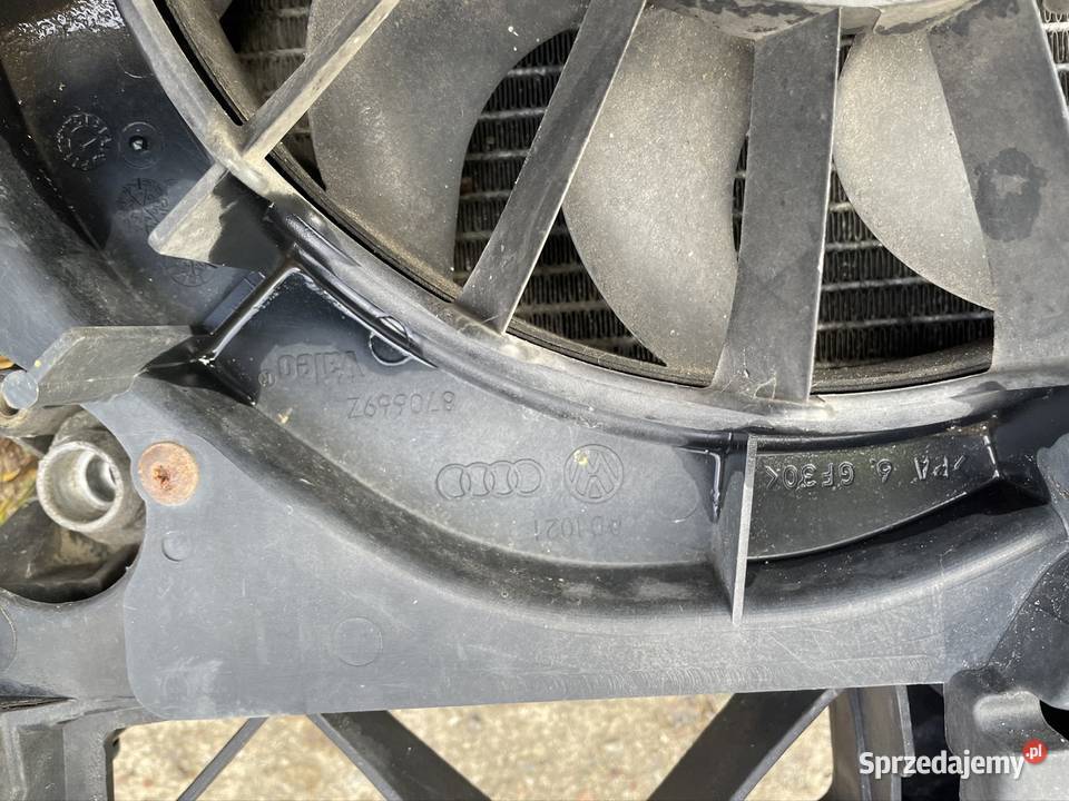 Pas przedni chłodnica wiatrak Audi a4 b6 zachodniopomorskie Szczecin sprzedam