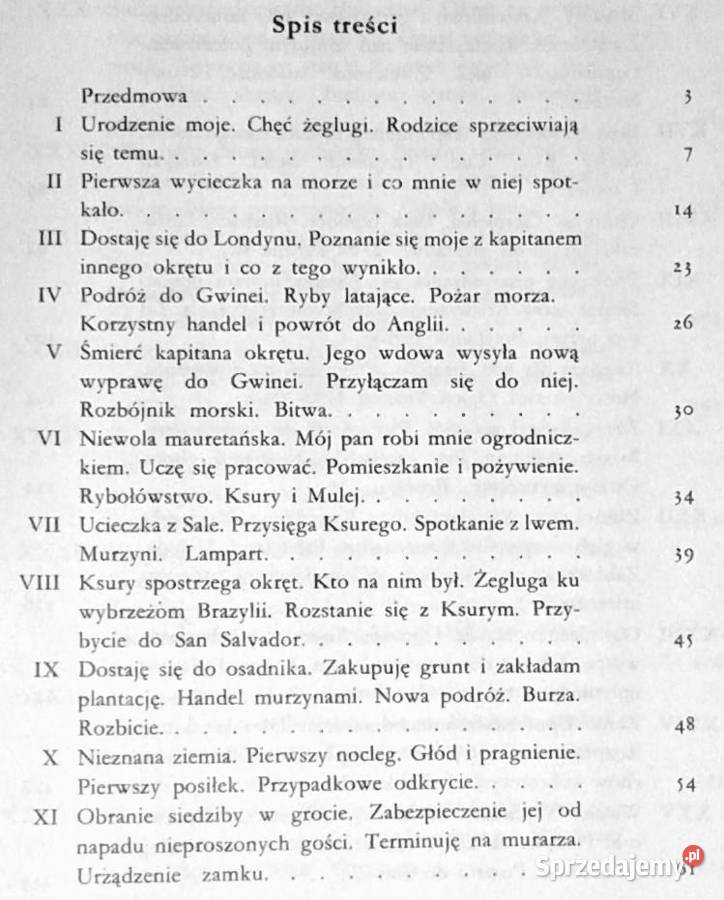 Przypadki Robinsona Kruzoe Daniel Defoe Chełm