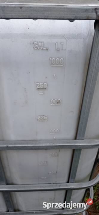Zbiornik mauzer bańka 1000 litrów wielkopolskie Krotoszyn