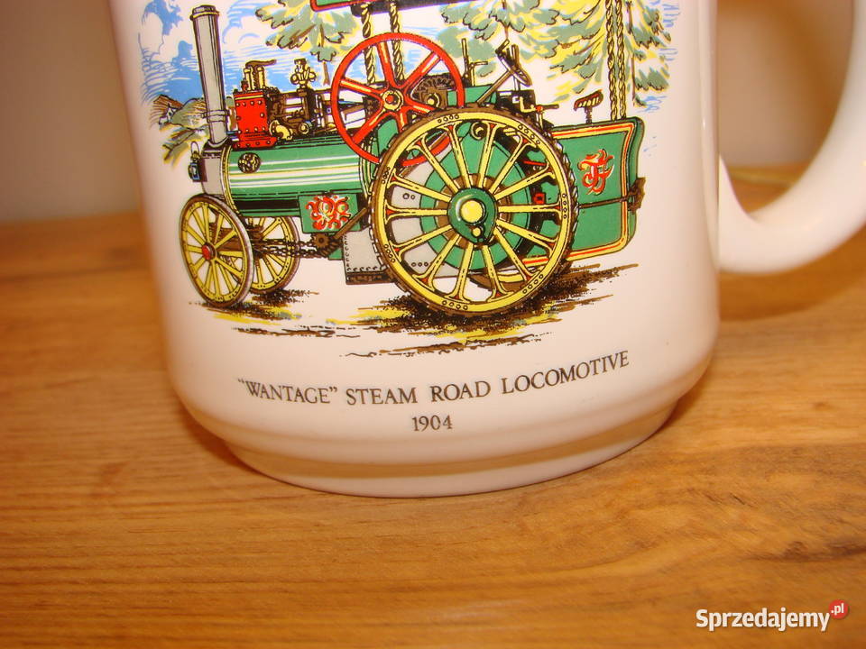 No1 Dad duży angielski kubek z lokomotywą Pozostałe pomorskie Pruszcz Gdański