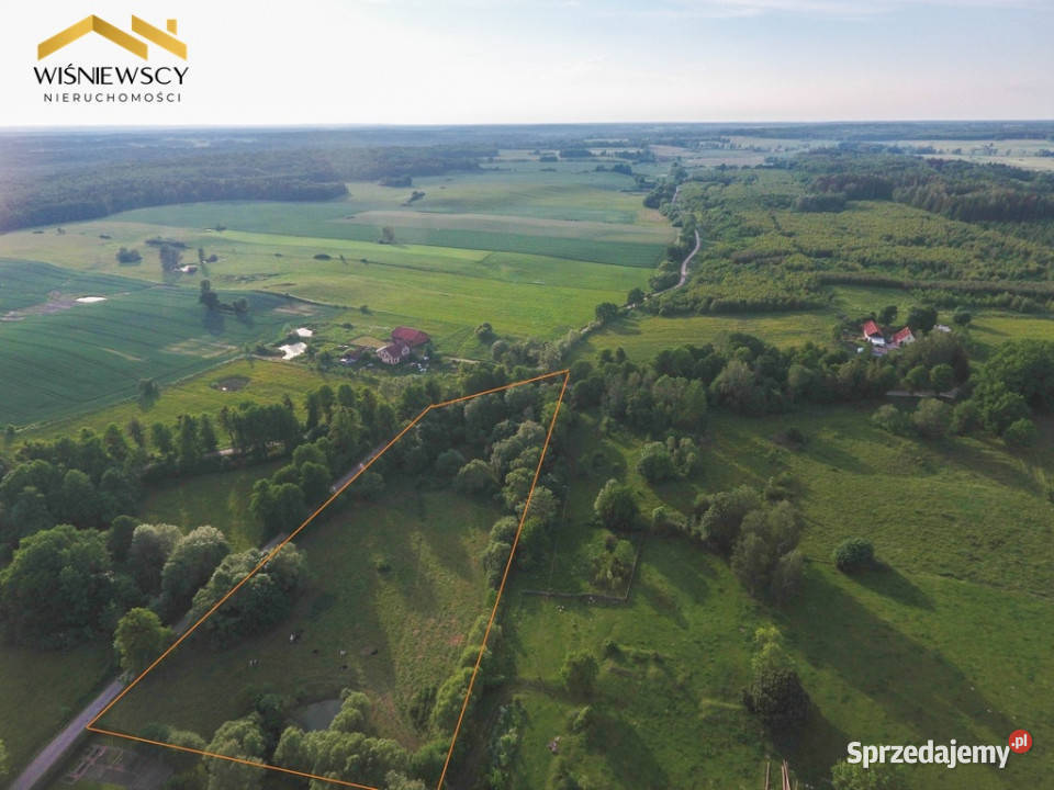 Działka 113ha z warunkami zabudowy ŁozyBraniewo