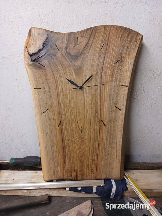 Zegar drewniany