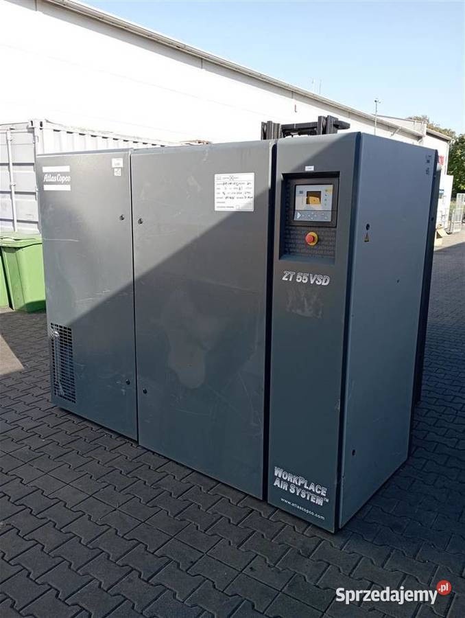 Sprężarka śrubowa kompresor Atlas Copco ZT Wilków