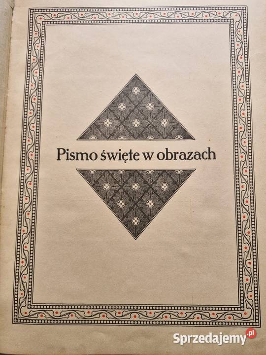 PISMO ŚWIĘTE W OBRAZACH śląskie Bytom