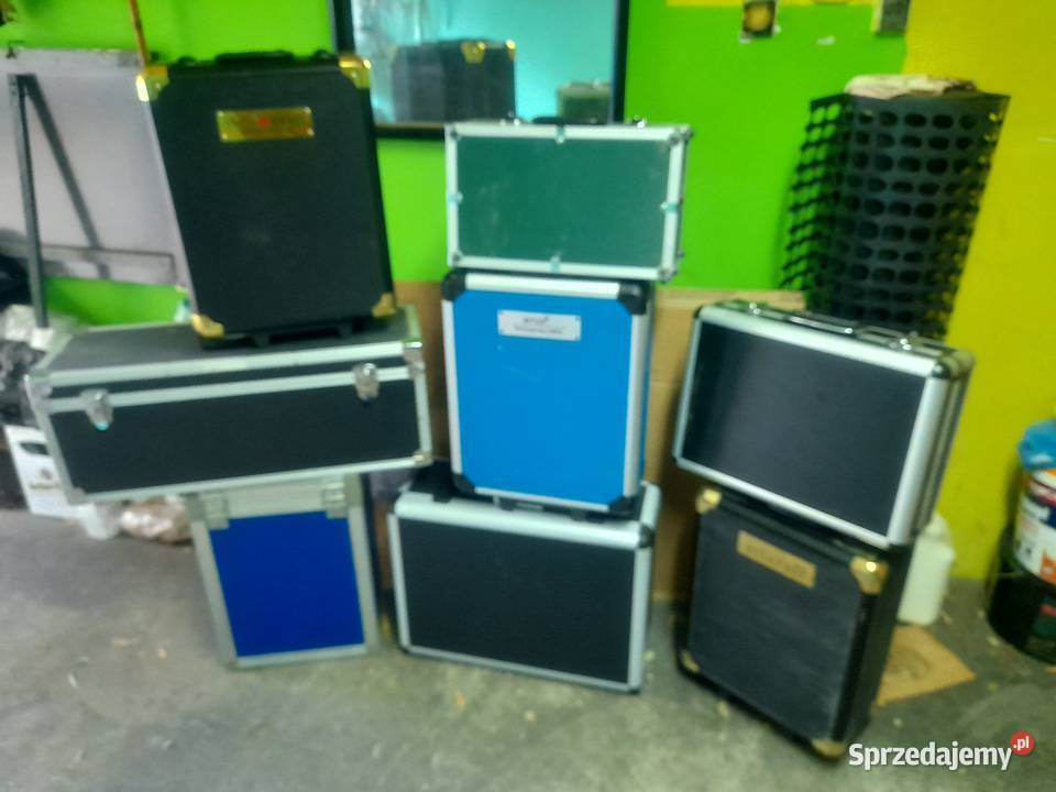 Walizka skrzynia kufer case aluminiowa Oleśnica